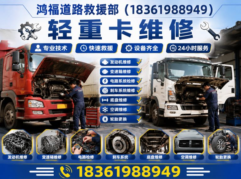 张家港市苏州货车救援展示图